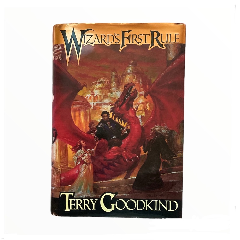 Vtg Terry Goodkind Wizard’s First Rule 1st / 1st HC HB Book 1994 - Picture 1 of 8